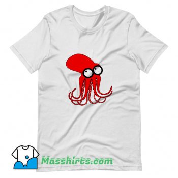 Best Red Pacific Giant Octopus T Shirt Design