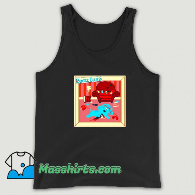 Booze Clues Meme Drunken Blackout Tank Top