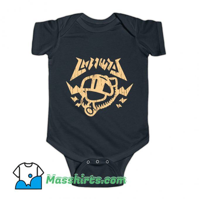 Brick Sabbath Music Band Baby Onesie