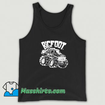 Cartoon Bigfoot Tank Top On Sale