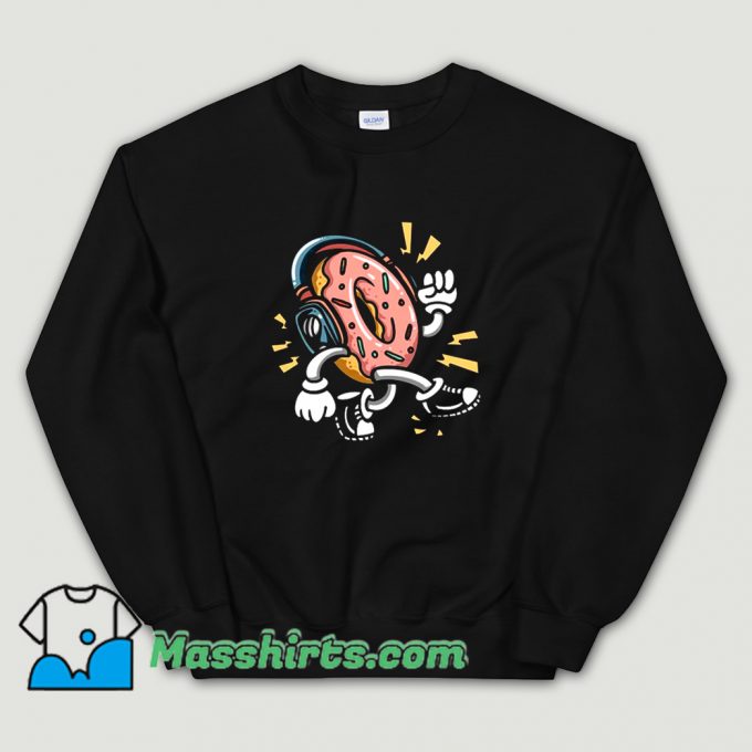 Cheap Donuts Walking Music Sweatshirt