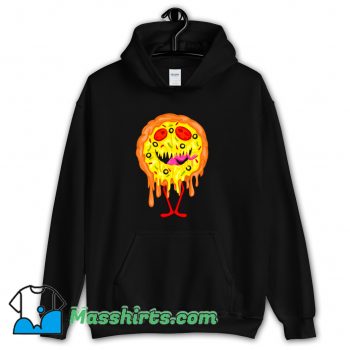 Cheap Pizza Face Monster Hoodie Streetwear