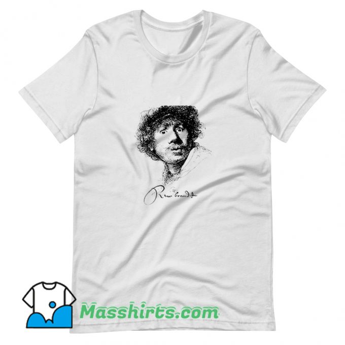 Classic Rembrandt Harmenszoon T Shirt Design