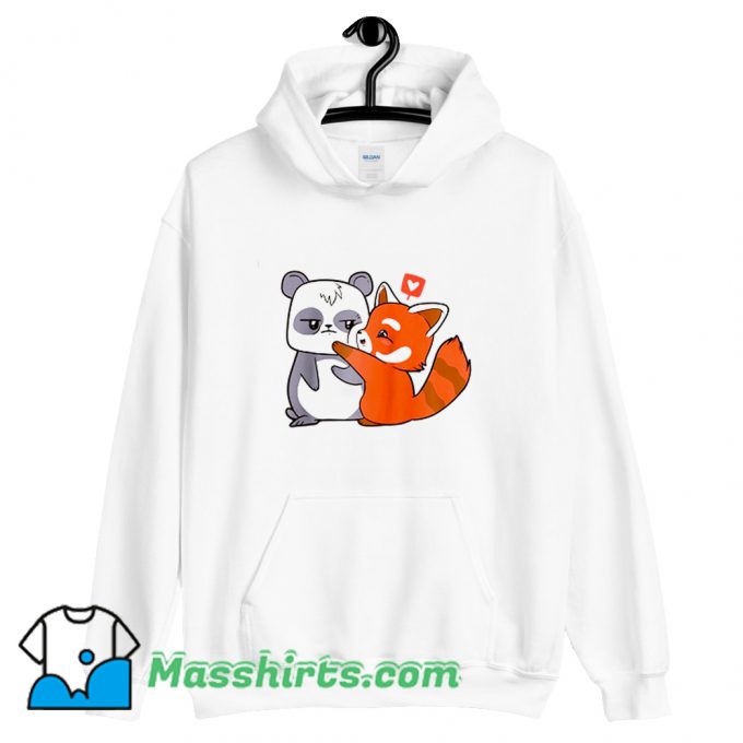 Cool Love Giant Panda Bamboo Bear Hoodie Streetwear