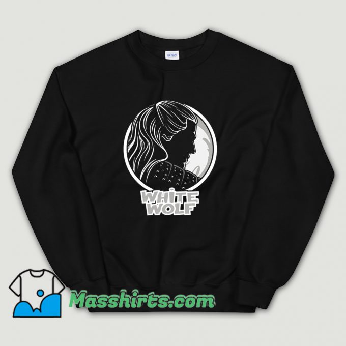 Cool White Wolf Sweatshirt