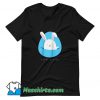 Cute Cartoon Bunny Easter T Shirt Design