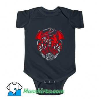 Dice and Dragons Baby Onesie