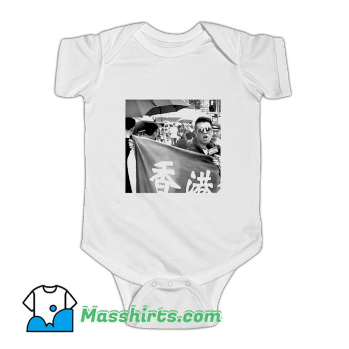 Donald Trump Dont Trust China Baby Onesie