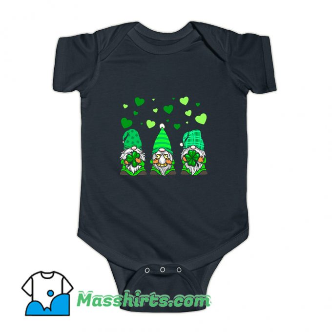 Gnome Leprechaun Green Baby Onesie