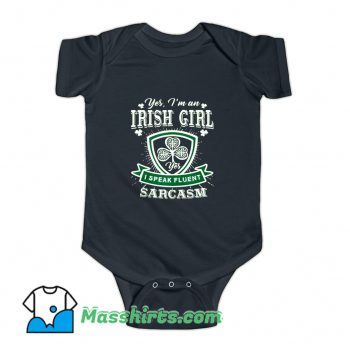I Am An Irish Girl Perfect Baby Onesie