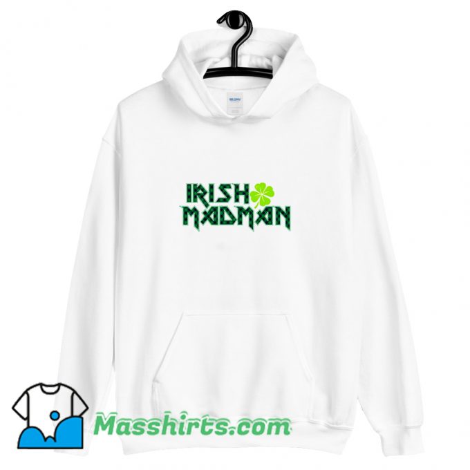 Irish Madman Plaid Heavy Metal Parody Hoodie Streetwear