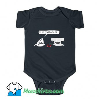 Is It Gluten Free Sharks Cartoon Baby Onesie