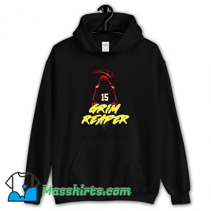 Kc 15 Mahomes Grim Reaper Hoodie Streetwear