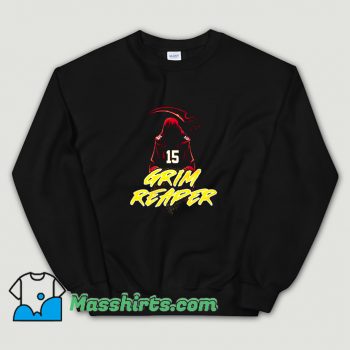 Kc 15 Mahomes Grim Reaper Sweatshirt