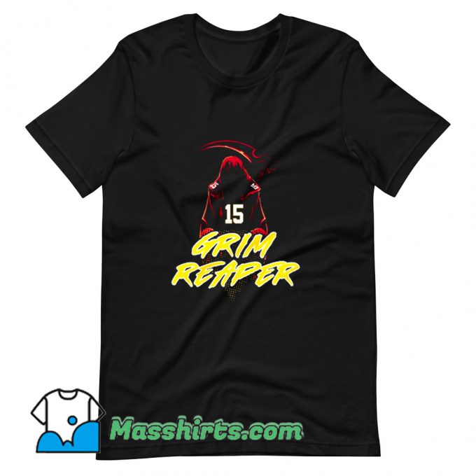 Kc 15 Mahomes Grim Reaper T Shirt Design