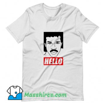 Lionel Richie Hello T Shirt Design