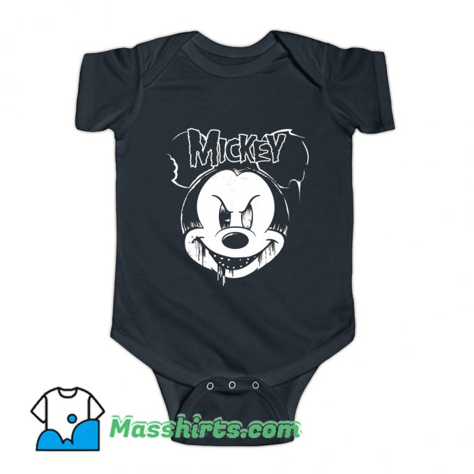 Misfits Mickey Horror Baby Onesie