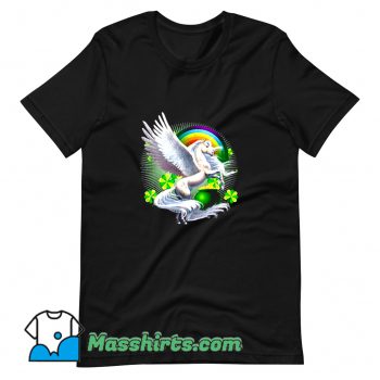 New St Patricks Day Lepricorn Unicorn Leprechaun T Shirt Design