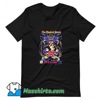 New The Magical Quest Super Retro Gaming T Shirt Design