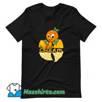 Orange Ice C.R.E.A.M. Retro 90s T Shirt Design