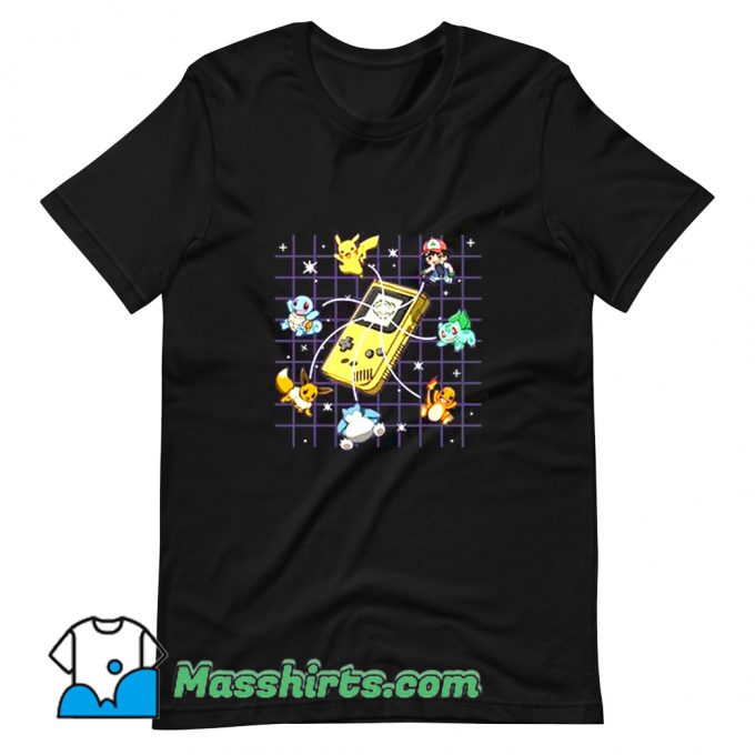 Pokemon Game Boy T Shirt Design