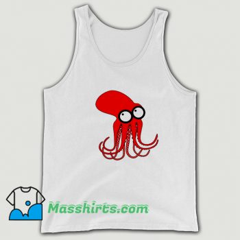 Red Pacific Giant Octopus Tank Top
