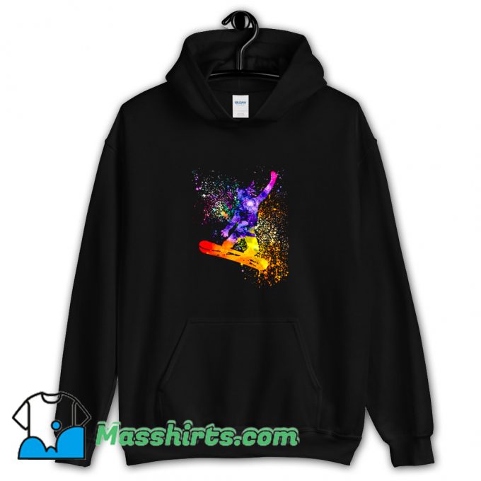 Snowboarding Young Snowboarder Hoodie Streetwear