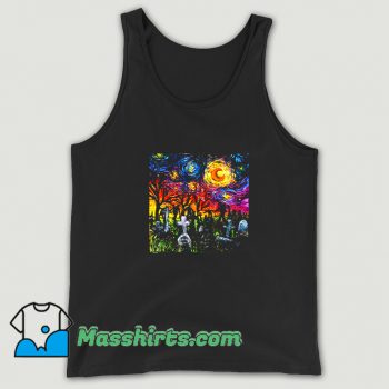 Starry Night Of The Living Dead Tank Top