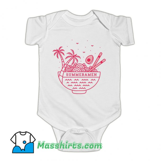 Summer Ramen 2 Baby Onesie