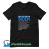 Things I Trust More Than Biden T Shirt Design