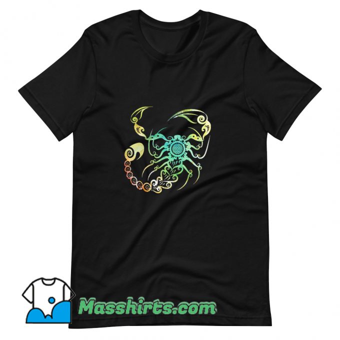 Vintage Scorpion Art T Shirt Design