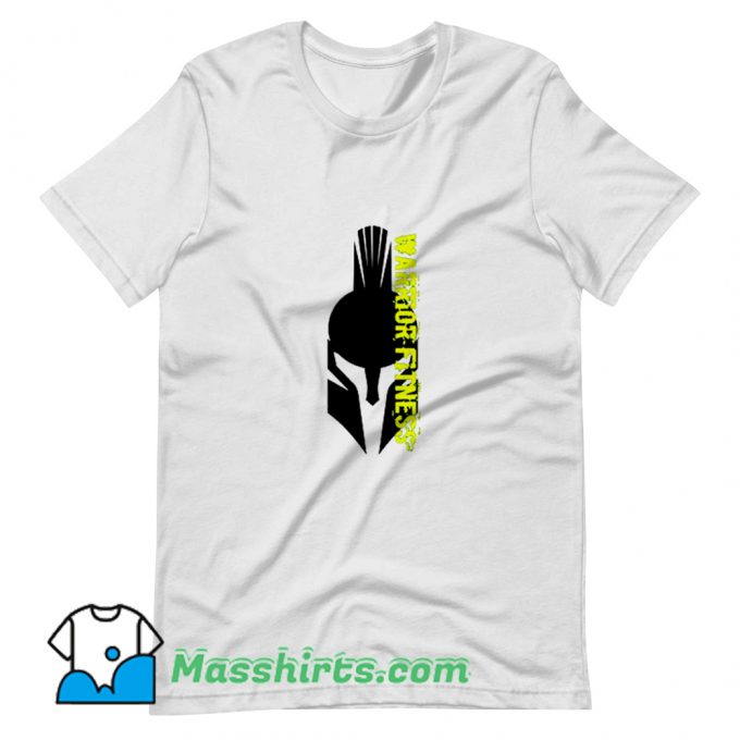 Warrior Fitness Bodybuilding T Shirt Design