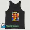 4 Town Turning Red Cartoon Tank Top