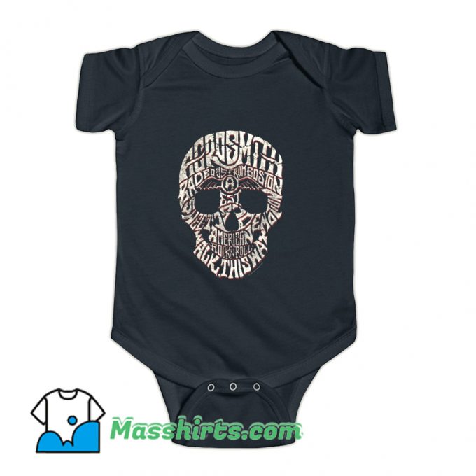 Aerosmith Forever Rock Band Baby Onesie