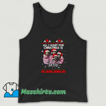 All I Want For Christmas Is Pink Floyd Tank Top On Sale