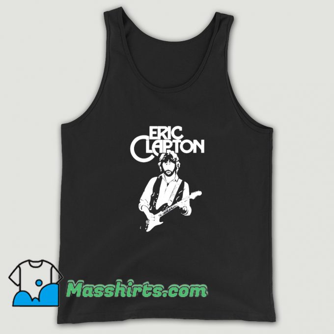 Awesome Eric Clapton Retro Logo Tank Top