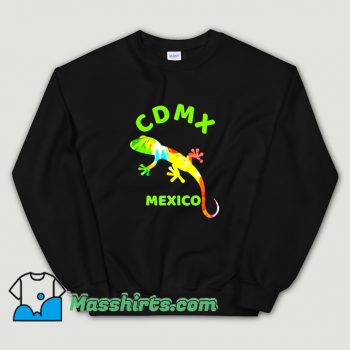 Awesome Mexico City Cdmx Lizard Sweatshirt