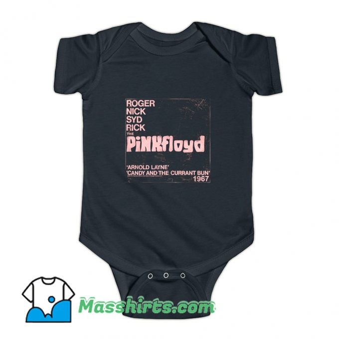 Awesome Pink Floyd Arnold Layne Baby Onesie