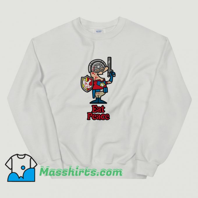 Best Eat Peace Hero Sweatshirt