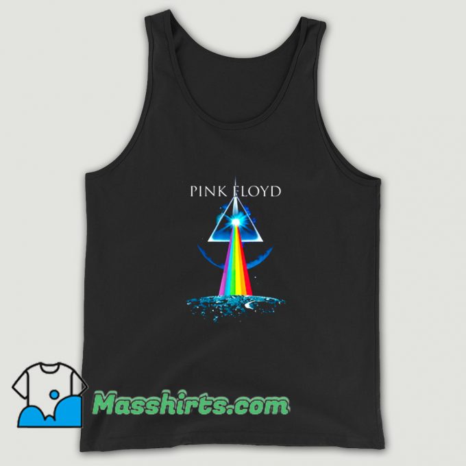 Best Rock Band Moon Space Pink Floyd Tank Top