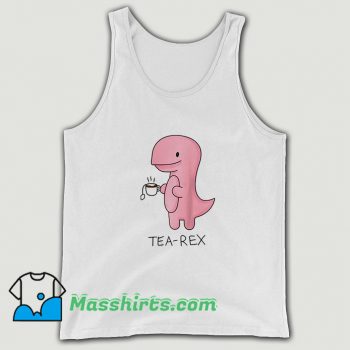 Best Tea Rex Dinosaur Tank Top