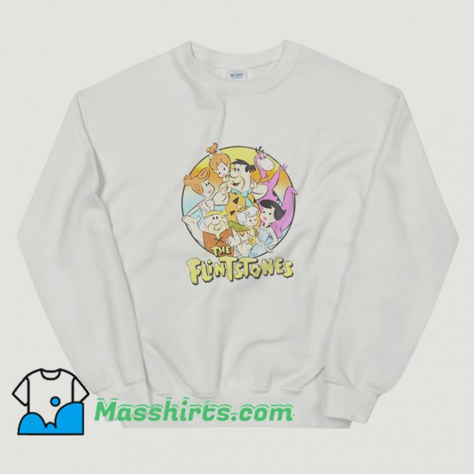 Best The Flintstones Circle Shot Sweatshirt