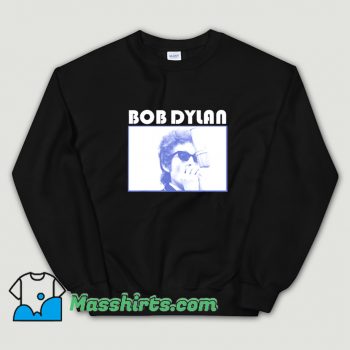 Bob Dylan Harmonica Microphone Sweatshirt