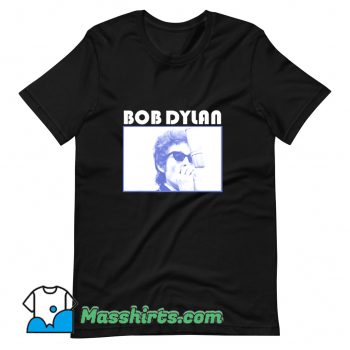 Bob Dylan Harmonica Microphone T Shirt Design