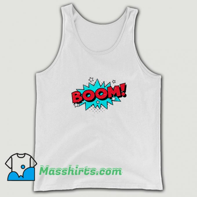 Boom Comic Book Tank Top