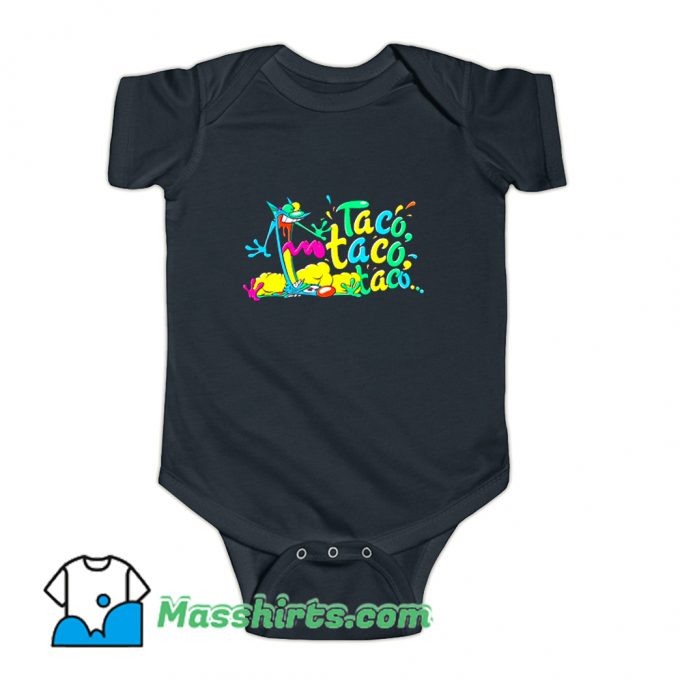 Catdog Taco Taco Taco Baby Onesie