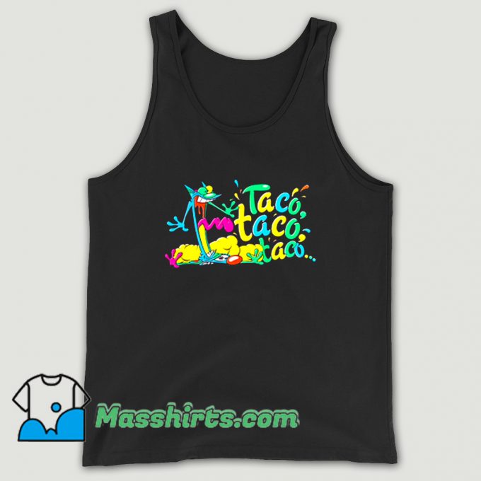 Catdog Taco Taco Taco Tank Top