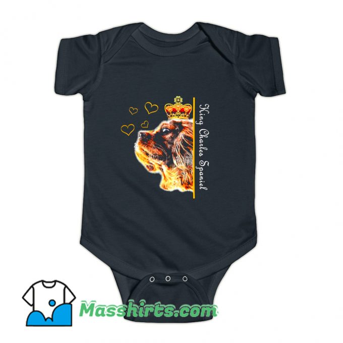 Cavalier King Charles Spaniel Baby Onesie On Sale