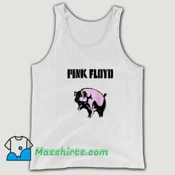 Cheap Pink Floyd Flying Pig Tank Top