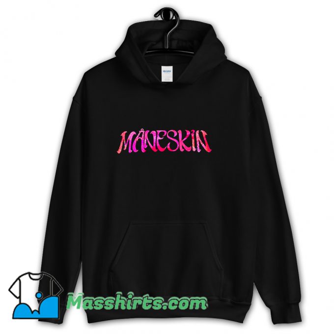 Classic Maneskin Italian Rock Band Pink Hoodie Streetwear